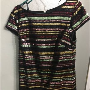 Vince Camuto Multi-Colored Dress .